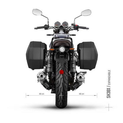Fijaciones laterales 3P Shad Moto guzzi V7 SPECIAL 23-26