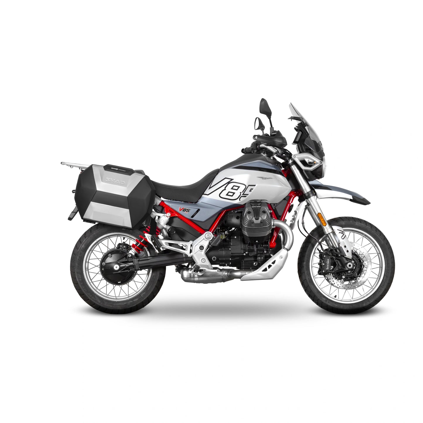 Fixações laterais 3P Shad Moto guzzi V85 TT / V85 TT TRAVEL 24-26 
