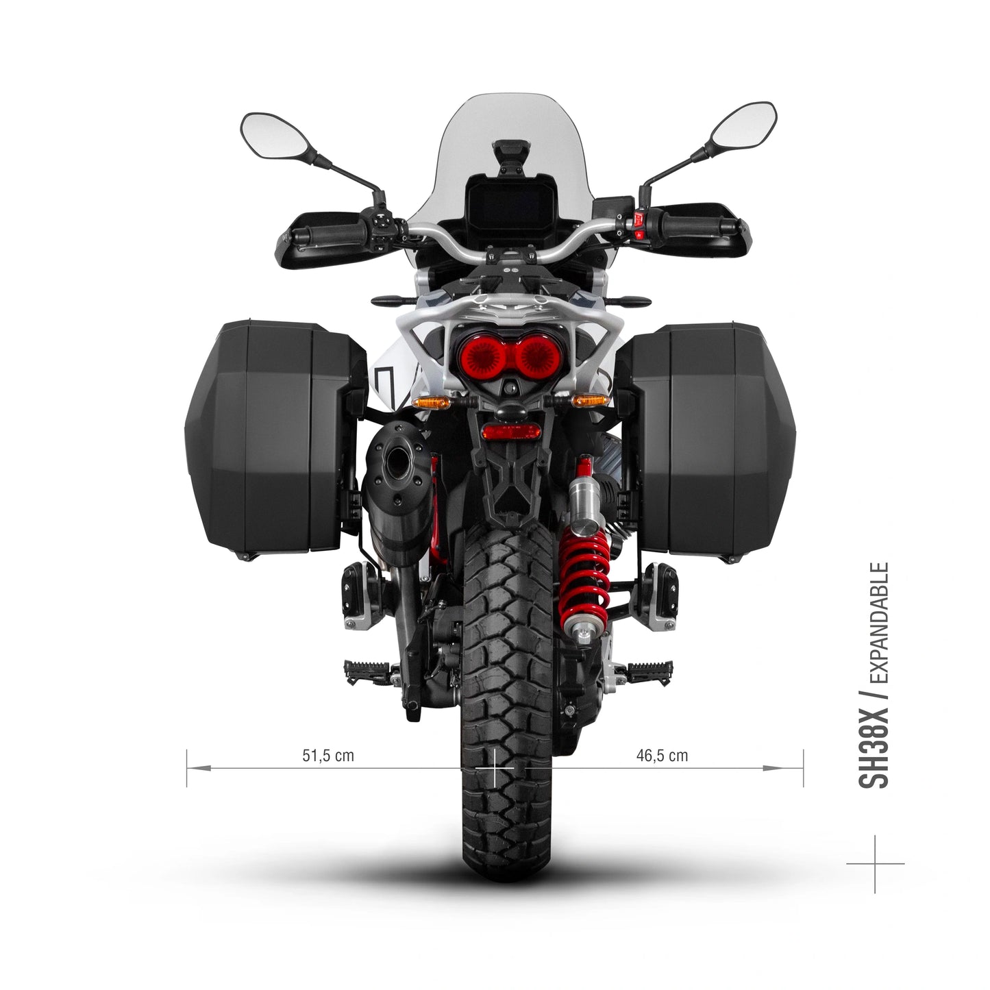 Fixações laterais 3P Shad Moto guzzi V85 TT / V85 TT TRAVEL 24-26 
