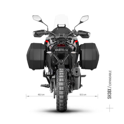 Fixações laterais 3P Shad Moto morini X-CAPE 700 25-26 