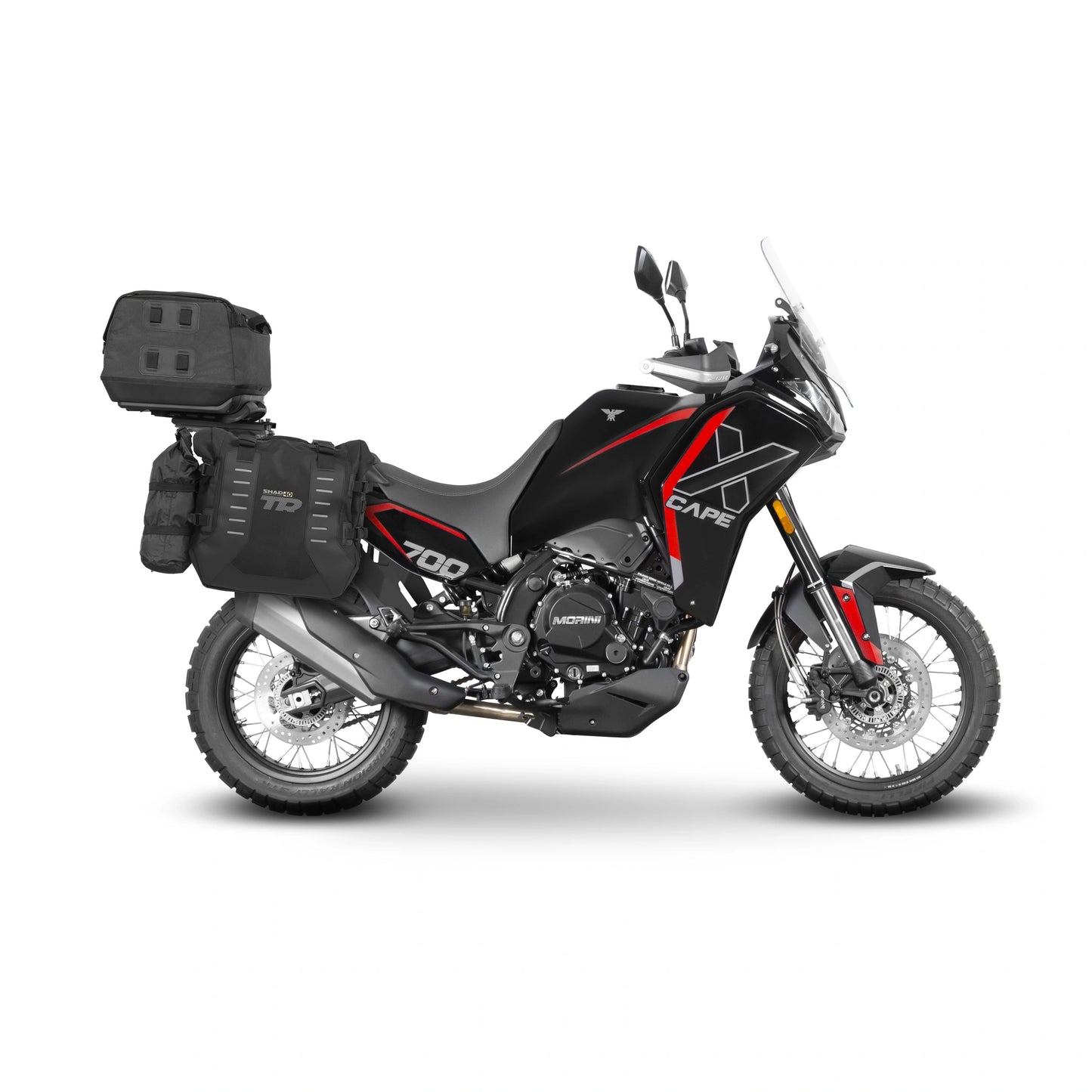 Fixações laterais 3P Shad Moto morini X-CAPE 700 25-26 
