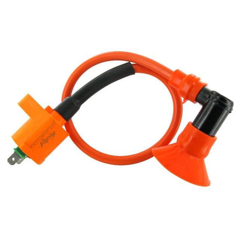 Bobina de alta 2 pins 90º Motoforce MF12.00041