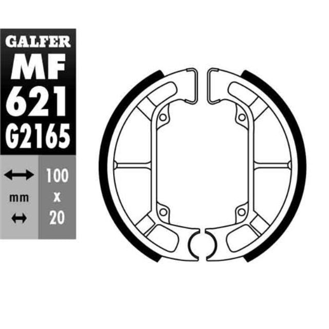 Zapatas de freno Piaggio Sfera 50/75 >1990 Galfer MF621G2165