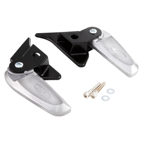 Foot rest aluminum Vespa Primavera/Sprint 50-150ccm 2-Stroke /4-Stroke AC silver