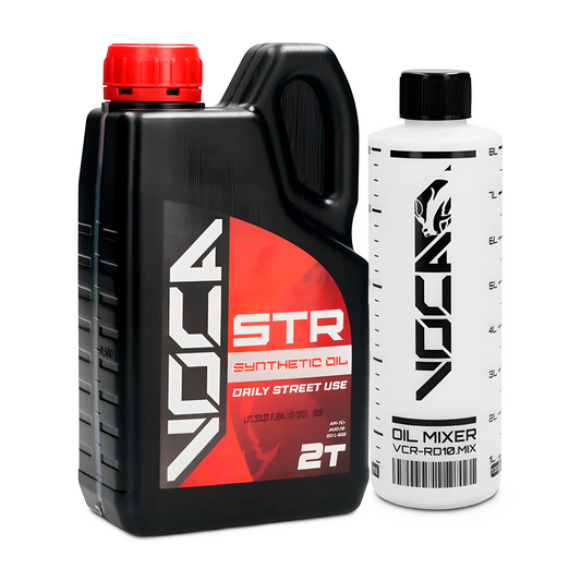 Voca Racing Voca ST 2T oil pack and graduated VOCA measuring cup 