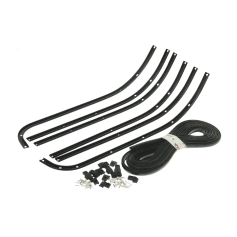 Guías del suelo negras Vespa PX Disco/IRIS/CL DN/DS CIF. 5371-BLK