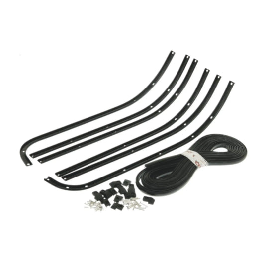 Guías del suelo negras Vespa PX Disco/IRIS/CL DN/DS CIF. 5371-BLK