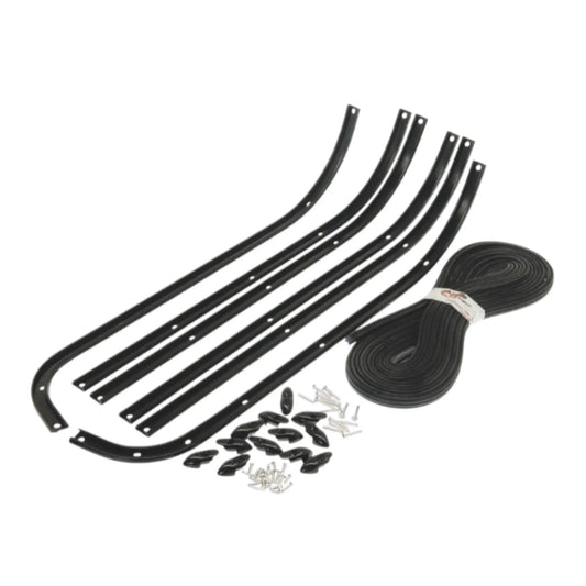 Guías del suelo negras Vespa 150 Sprint/GS 160 CIF 5373-BLK