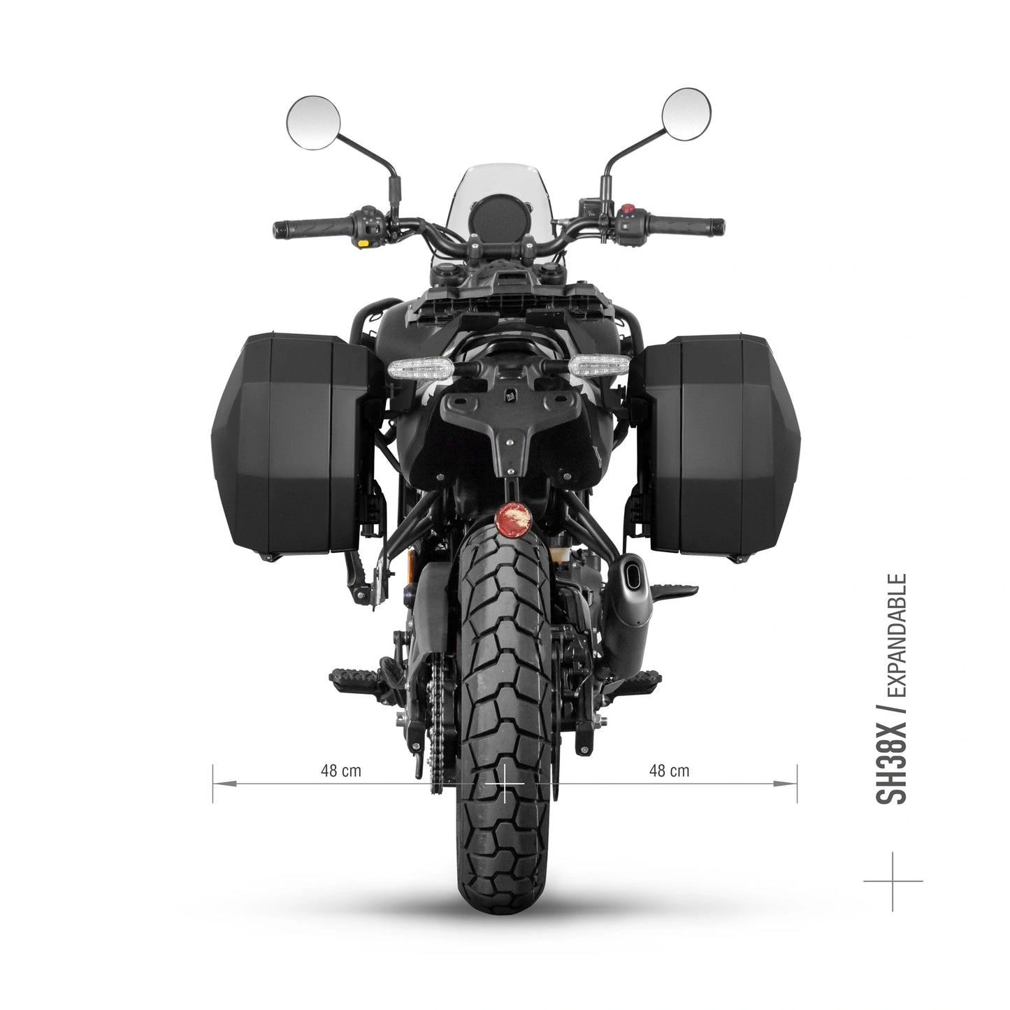 Fixações laterais 3P Shad Royal Enfield HIMALAYAN MANA BLACK 450 2026-2026 