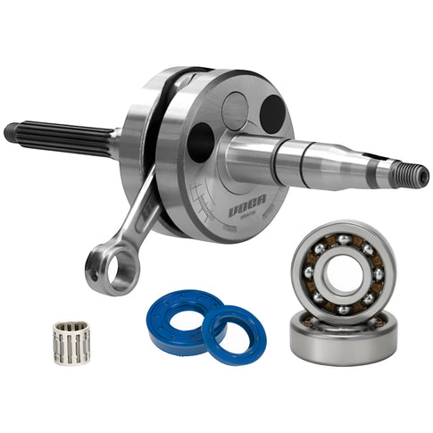 Kit cigueñal HQ Racing Biela CNC y Rodamientos C4 Minarelli Horizontal VOCA Racing