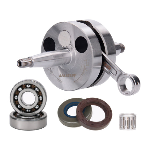 Kit cigueñal HQ Racing biela CNC y Rodamientos C3 Minarelli AM6 VOCA Racing