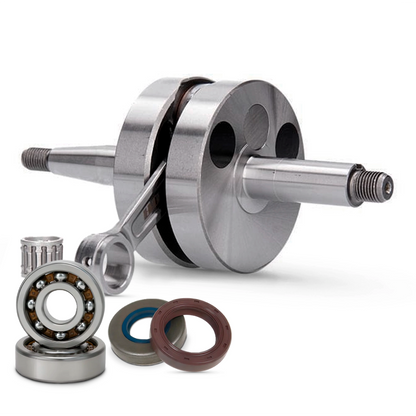 Kit cambota HQ Racing Biela CNC e Rolamentos C3 Minarelli AM6 VOCA Racing 