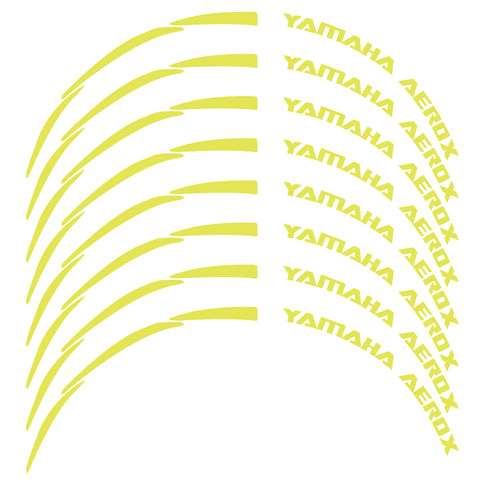 Pegatina llantas Yamaha Aerox