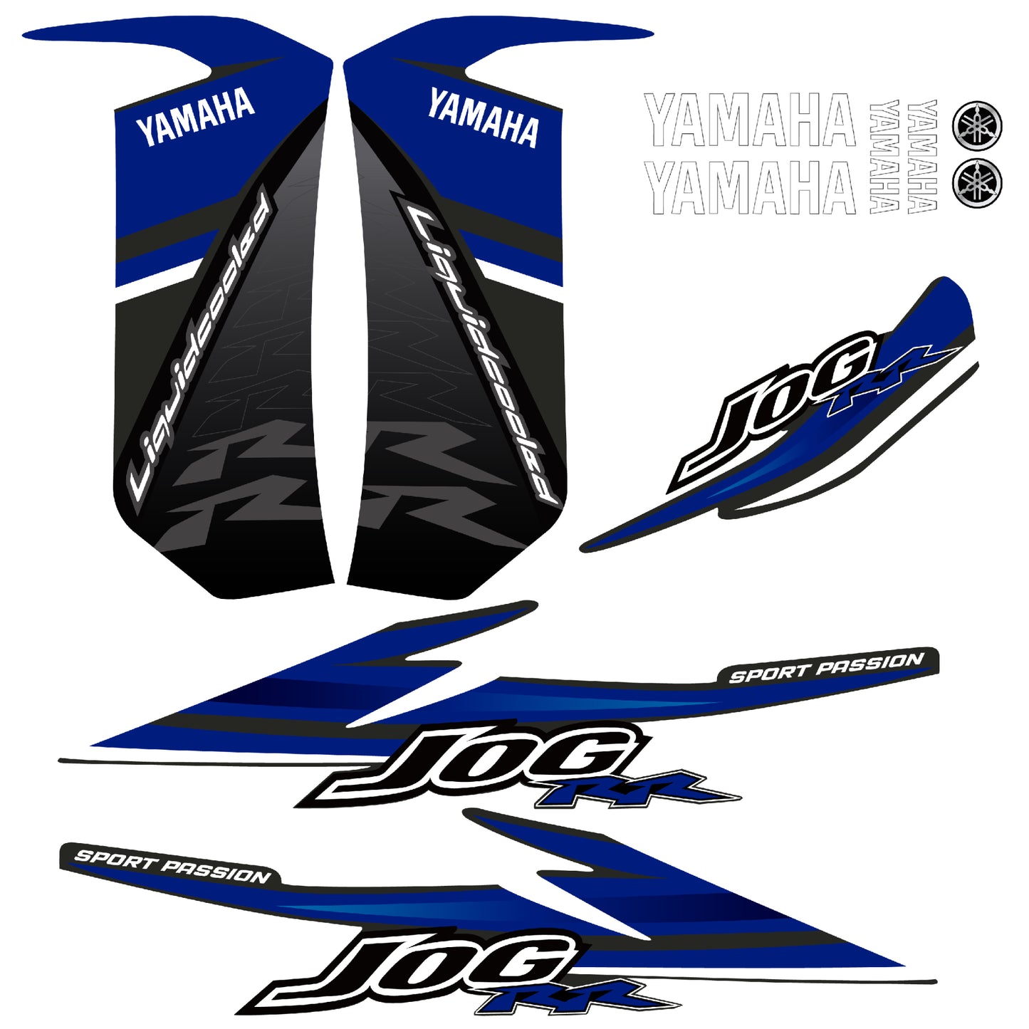 Kit pegatinas Yamaha Jog R/RR tipo original