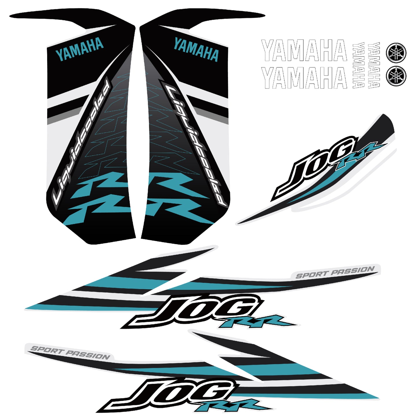 Kit pegatinas Yamaha Jog R/RR tipo original