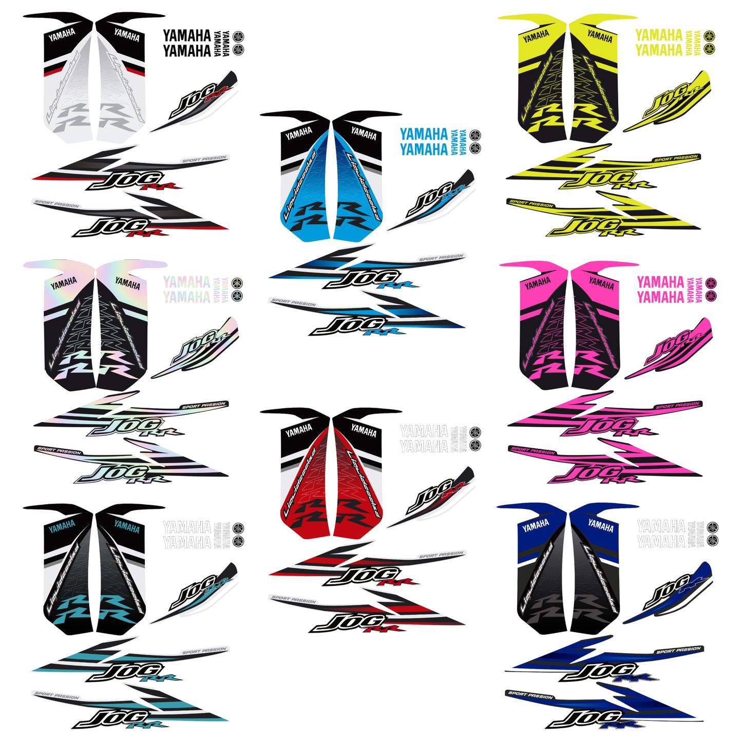 Kit pegatinas Yamaha Jog R/RR tipo original