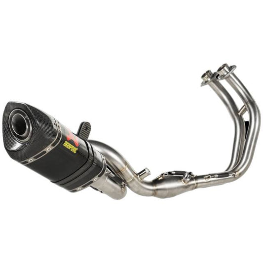 échappement Akrapovic complet Yamaha MT-07 / Tracer / XSR 700 14-21 4T - carbone