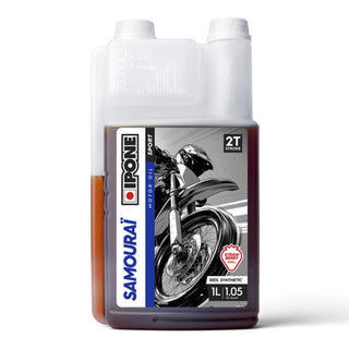 Aceite mezcla 2T 1L Ipone Samouraï Olor Fresa