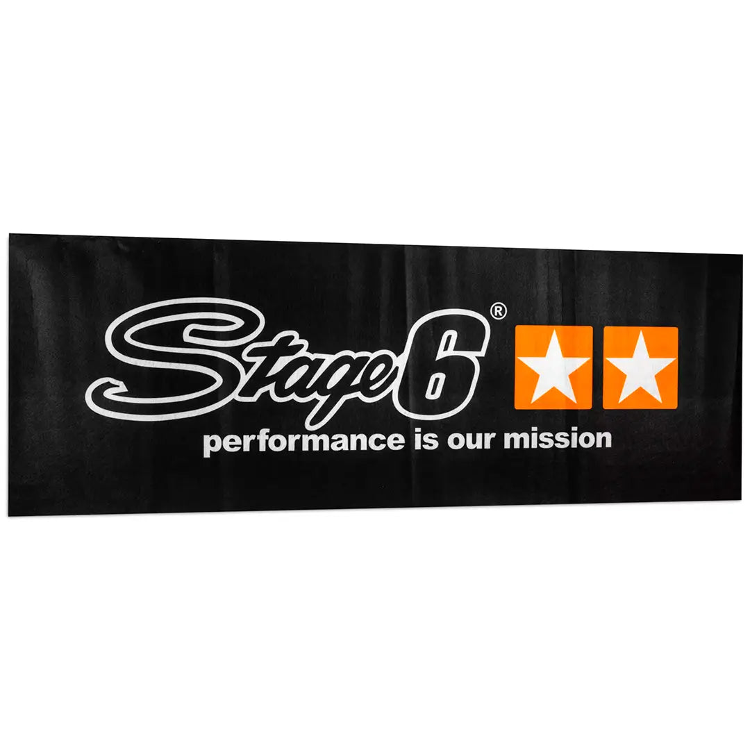 Pancarta Stage6 Performance Is Our Mission - 70x200 cm - Negro
