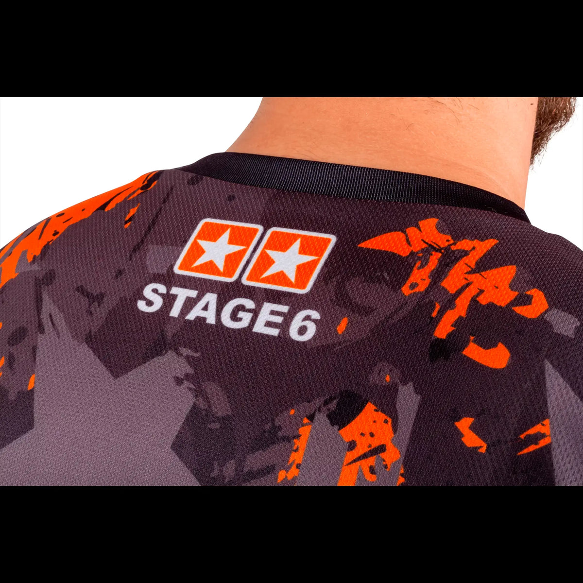 Camiseta Stage6 Graffiti Team - Negro/Naranja