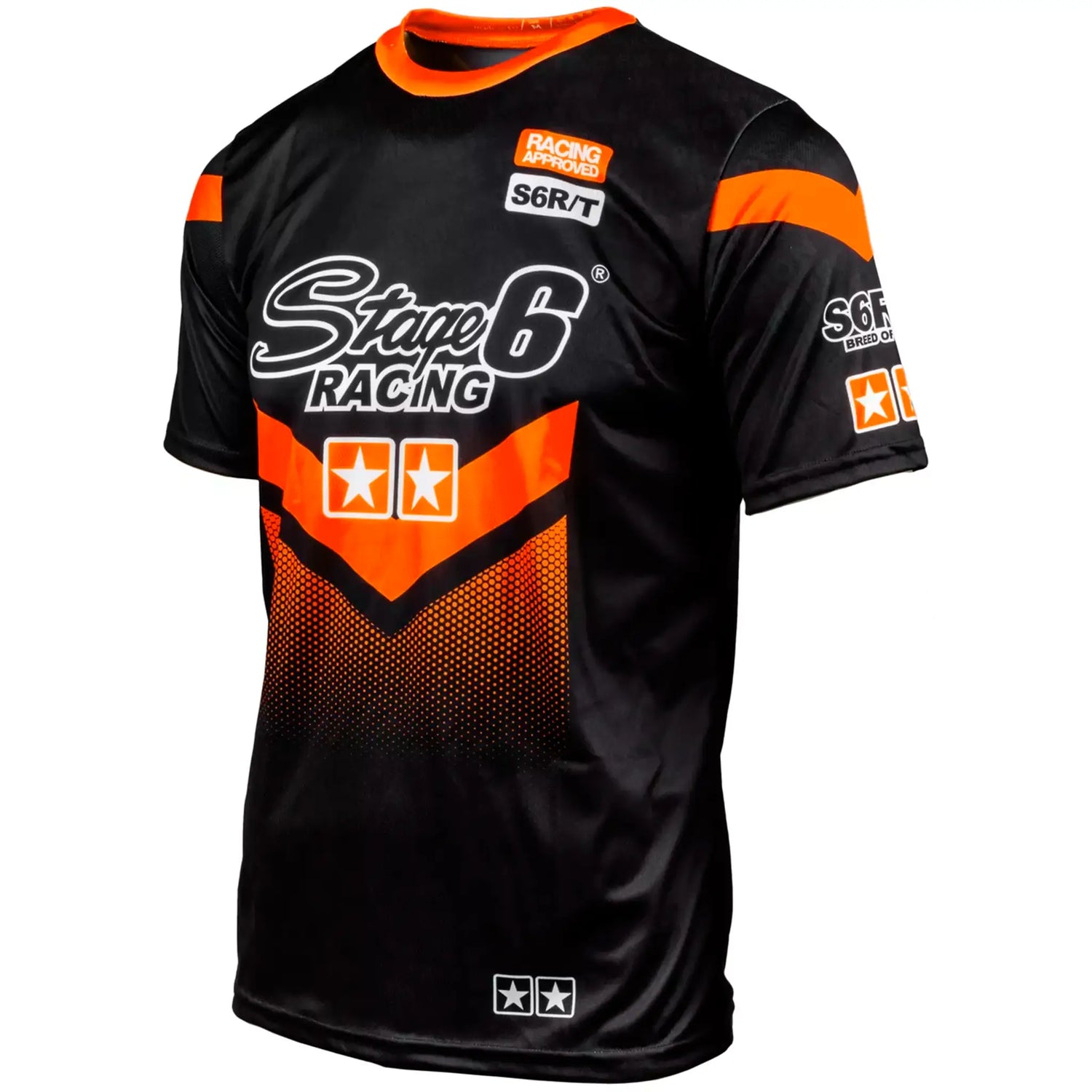 Camiseta Stage6 Pure Team - Negro/Naranja