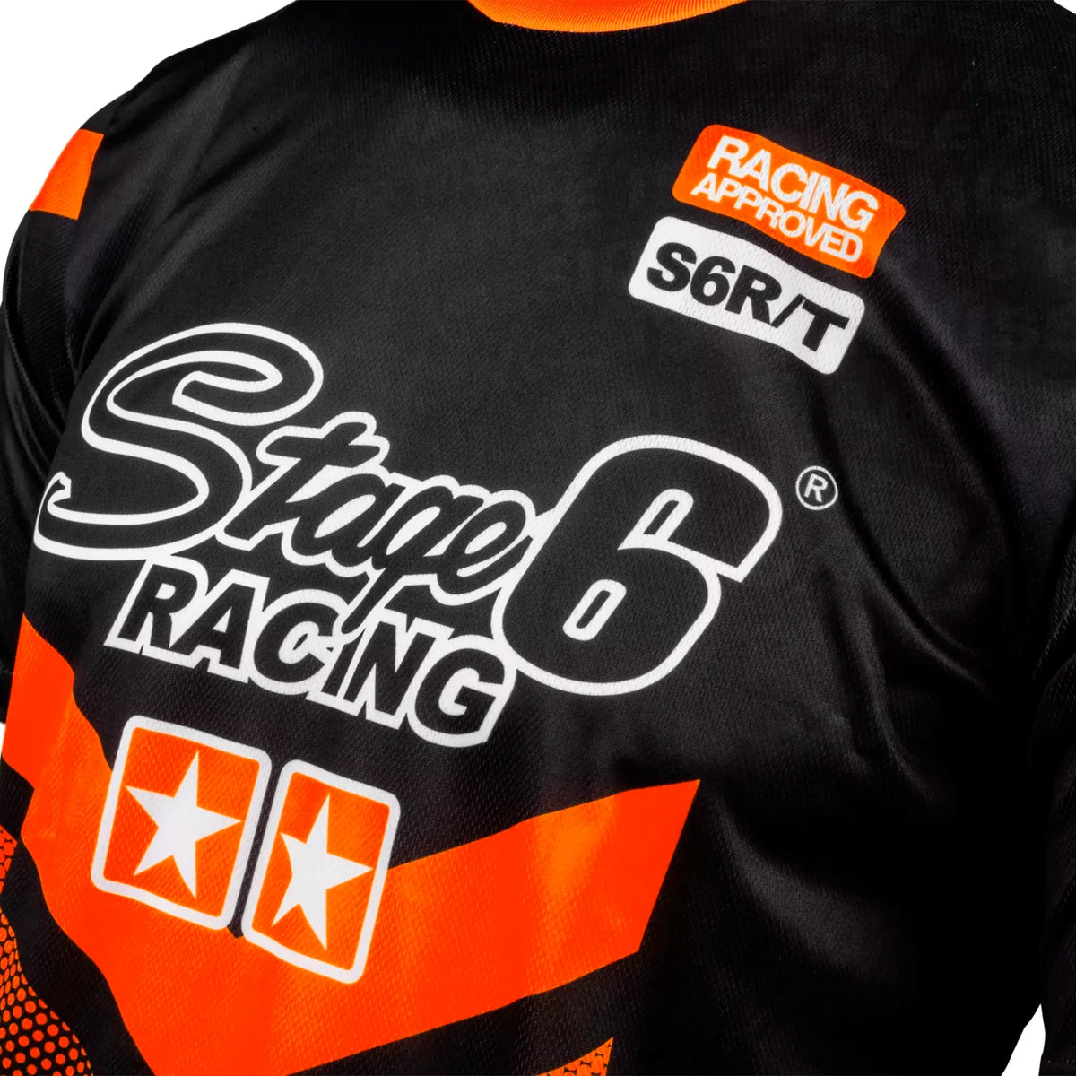 Camiseta Stage6 Pure Team - Negro/Naranja