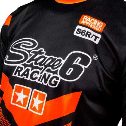 Camiseta Stage6 Pure Team - Negro/Naranja