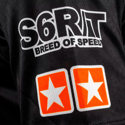 Camiseta Stage6 Pure Team - Negro/Naranja