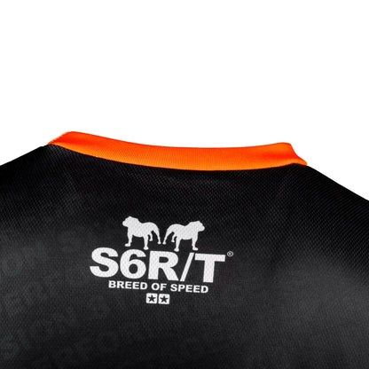 Camiseta Stage6 Pure Team - Negro/Naranja