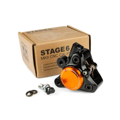 Stage6 CNC front clamp brake Minarelli / Piaggio / Peugeot 