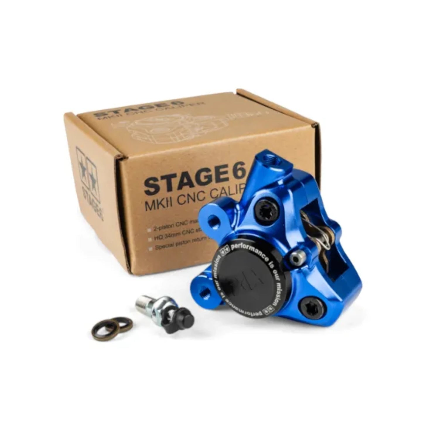 Stage6 CNC front clamp brake Minarelli / Piaggio / Peugeot 