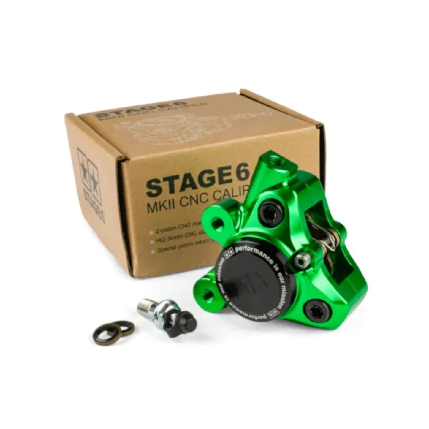 Stage6 CNC front clamp brake Minarelli / Piaggio / Peugeot 