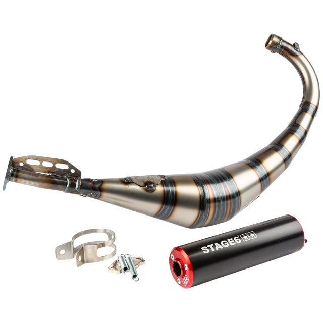 Stage6 StreetRace 50-70cc Derbi / Minarelli AM6 (CE) Exhaust
