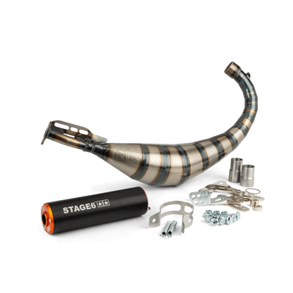 Complete exhaust Stage6 80/90cc Minarelli AM6 (CE) 