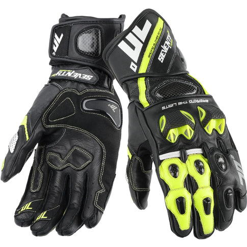 Guantes Seventy Degrees SD-R12 Man - Negro/Amarillo