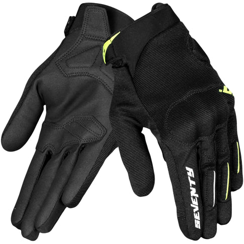 Guantes Seventy SD-C40 Asphalt Man - Negro/Amarillo