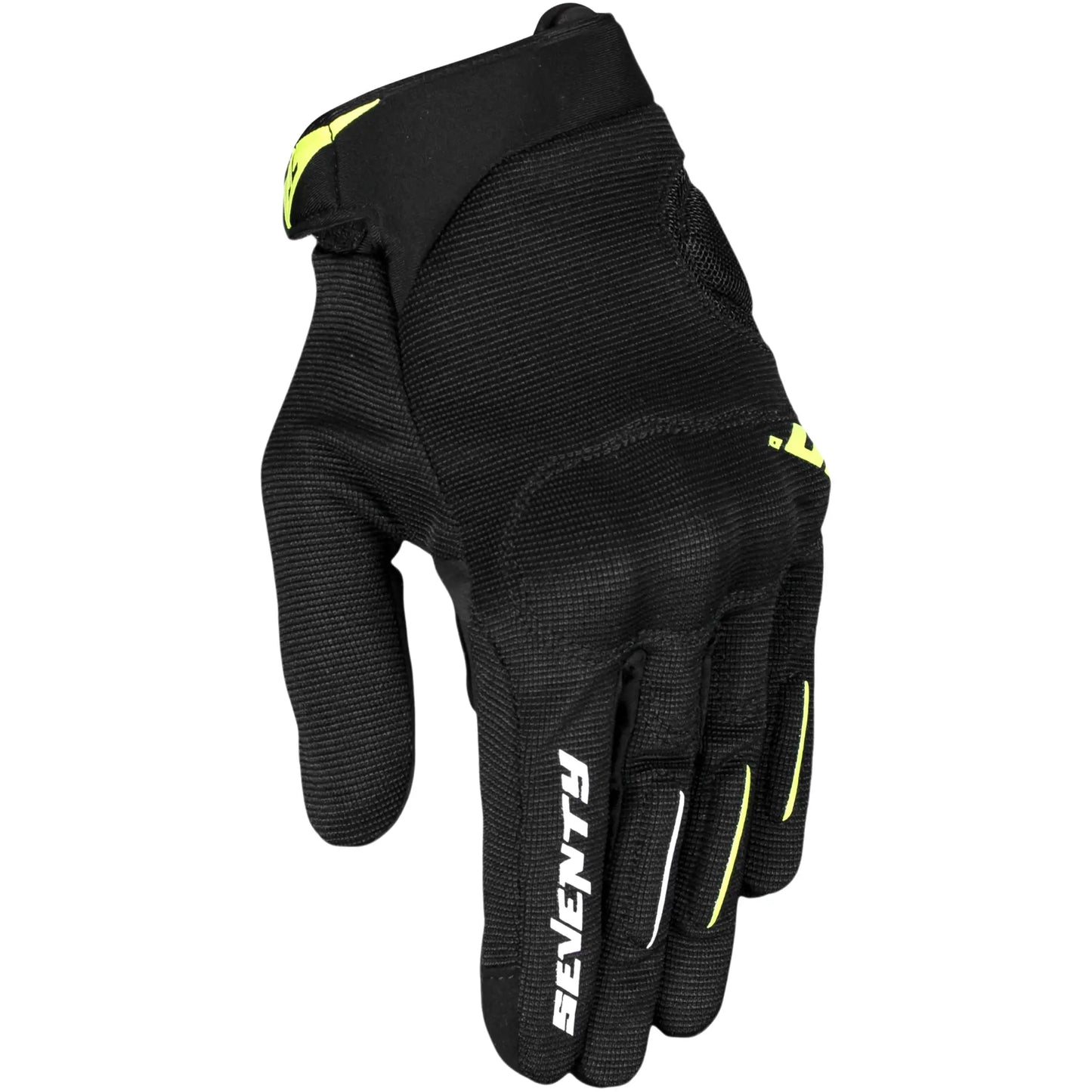 Guantes Seventy SD-C40 Asphalt Man - Negro/Amarillo