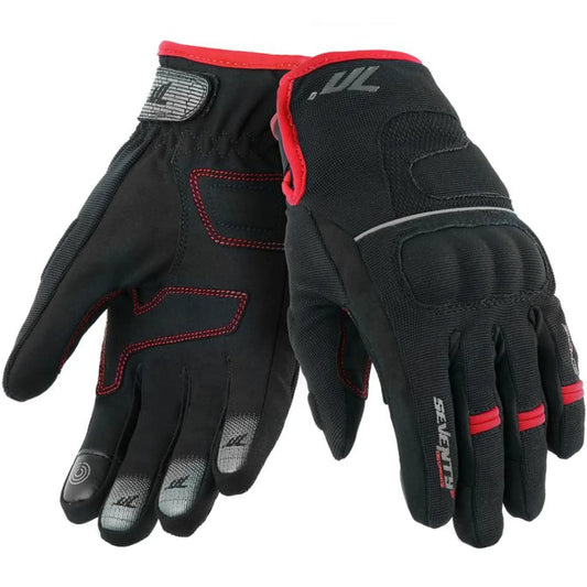 Guantes Seventy Degrees SD-C43 - Negro/Rojo