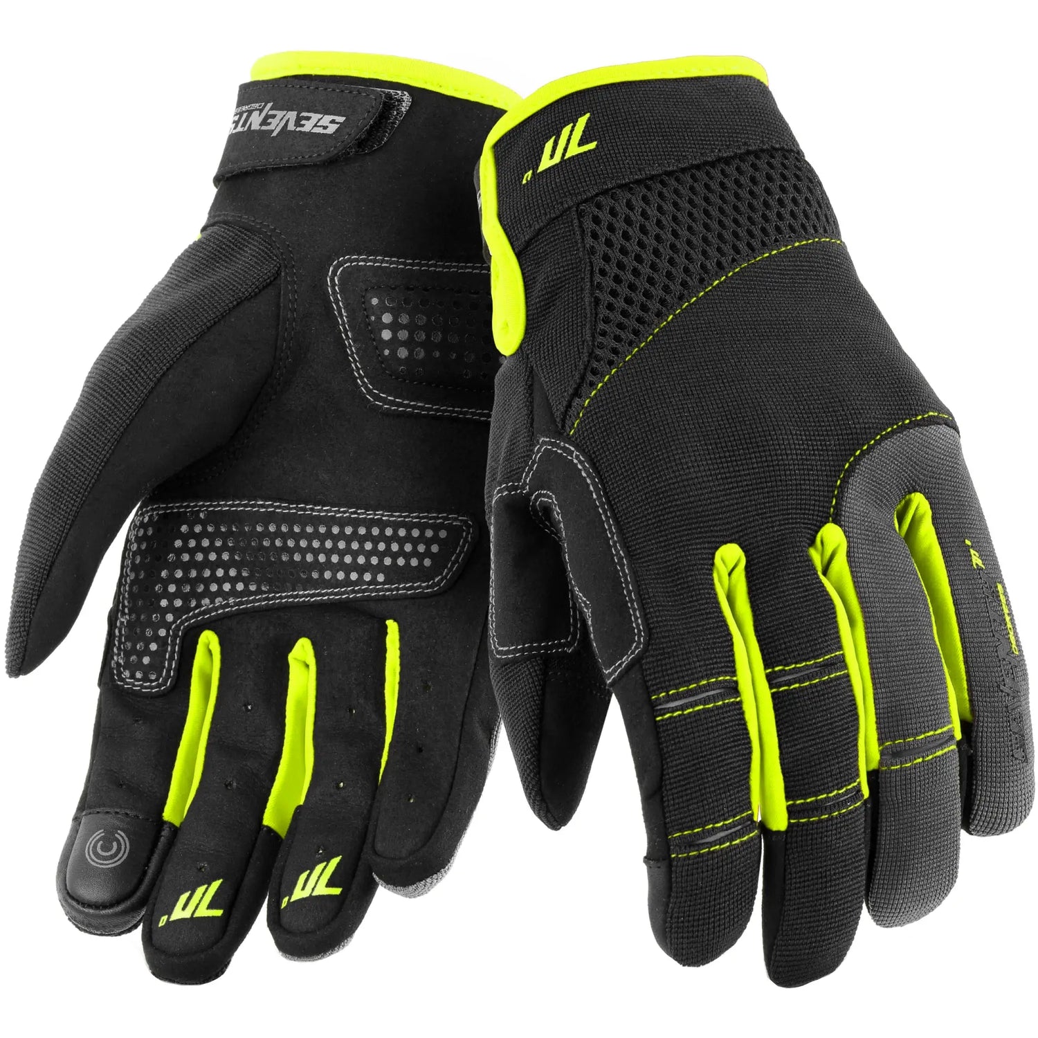 Guantes Seventy Degrees SD-C48 - Negro/Amarillo