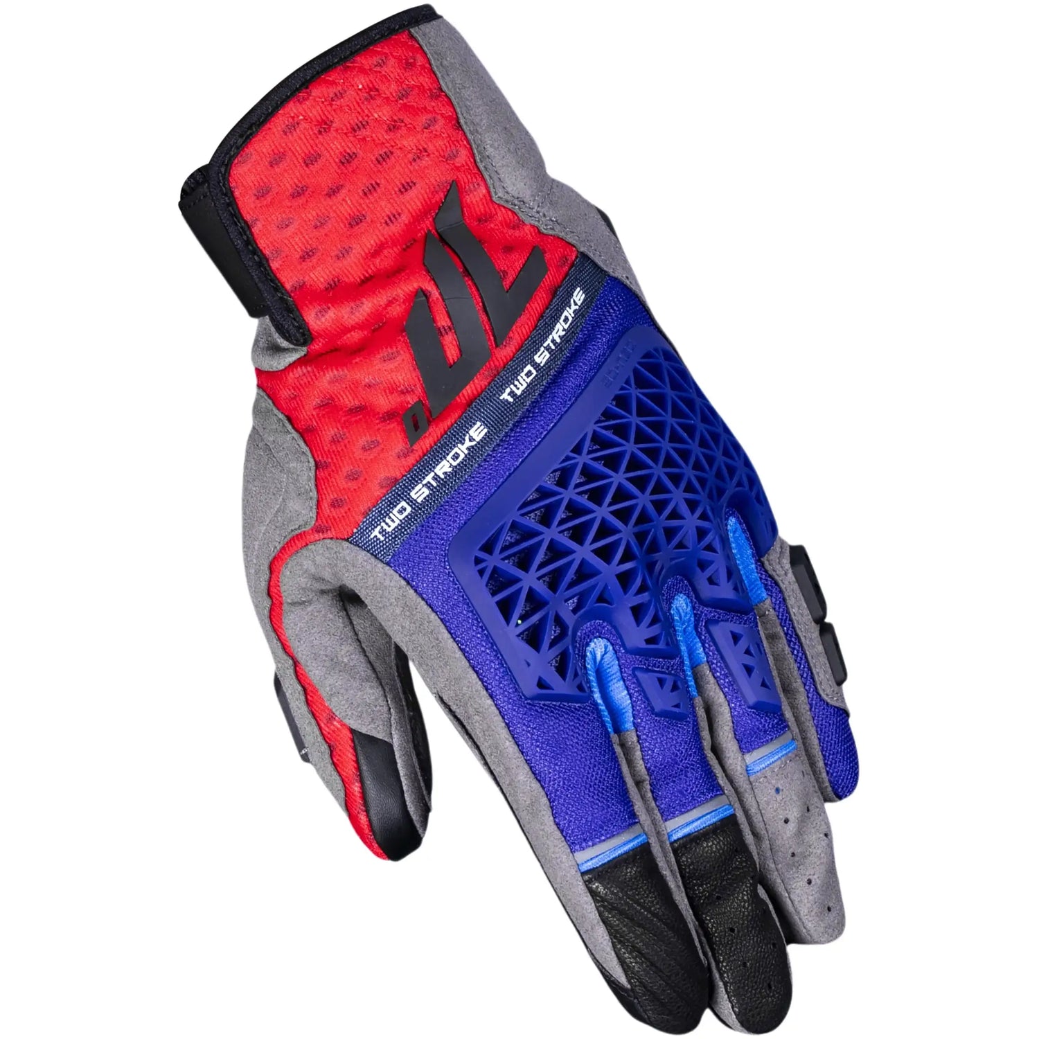 Guantes Seventy SD-N60 Two Stroke Man - Azul/Rojo