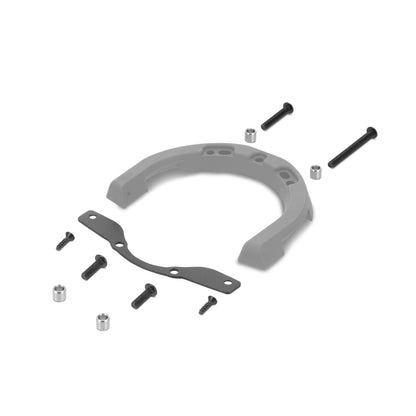 Fixação do saco de depósito Click system Shad Aprilia ETV 1000 CAPONORD 01-10 