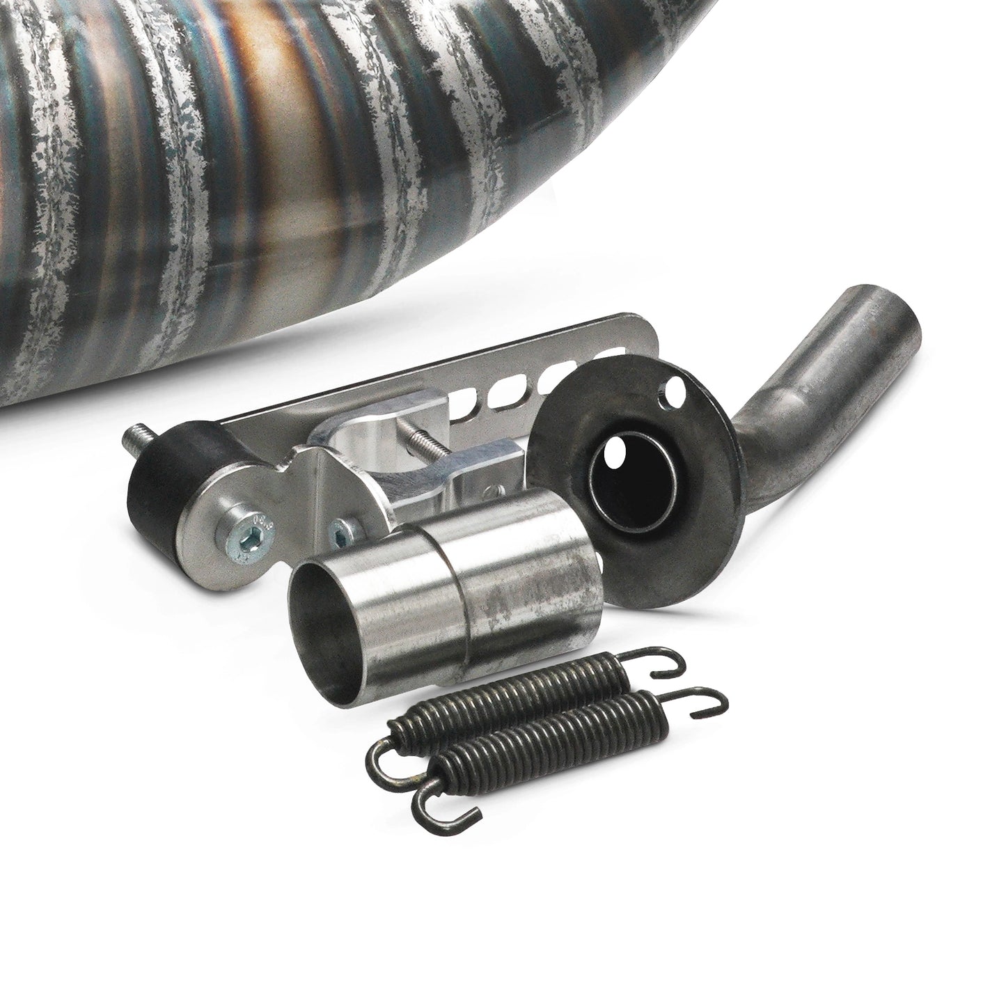 Échappement TXT Exhaust V28 85/95cc Minarelli AM6 sans silencieux