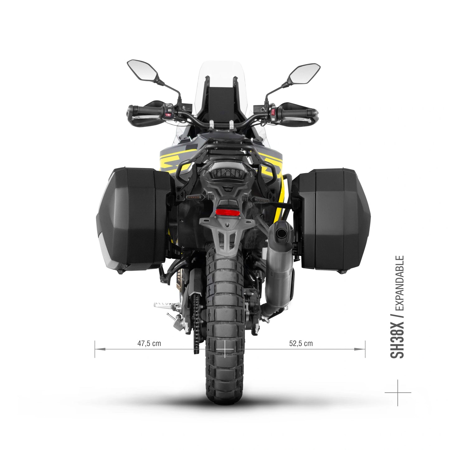Fixações laterais 3P Shad Voge DS800 RALLY 25-26 