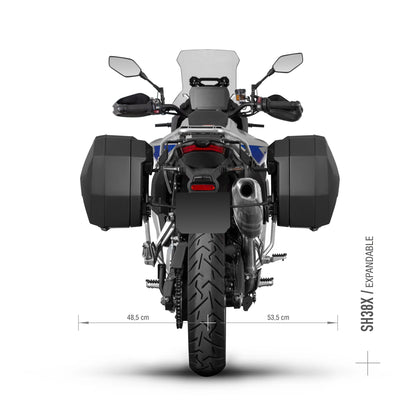 Fixações laterais 3P Shad Voge 900 DSX / BLACK KNIGHT 24-26 