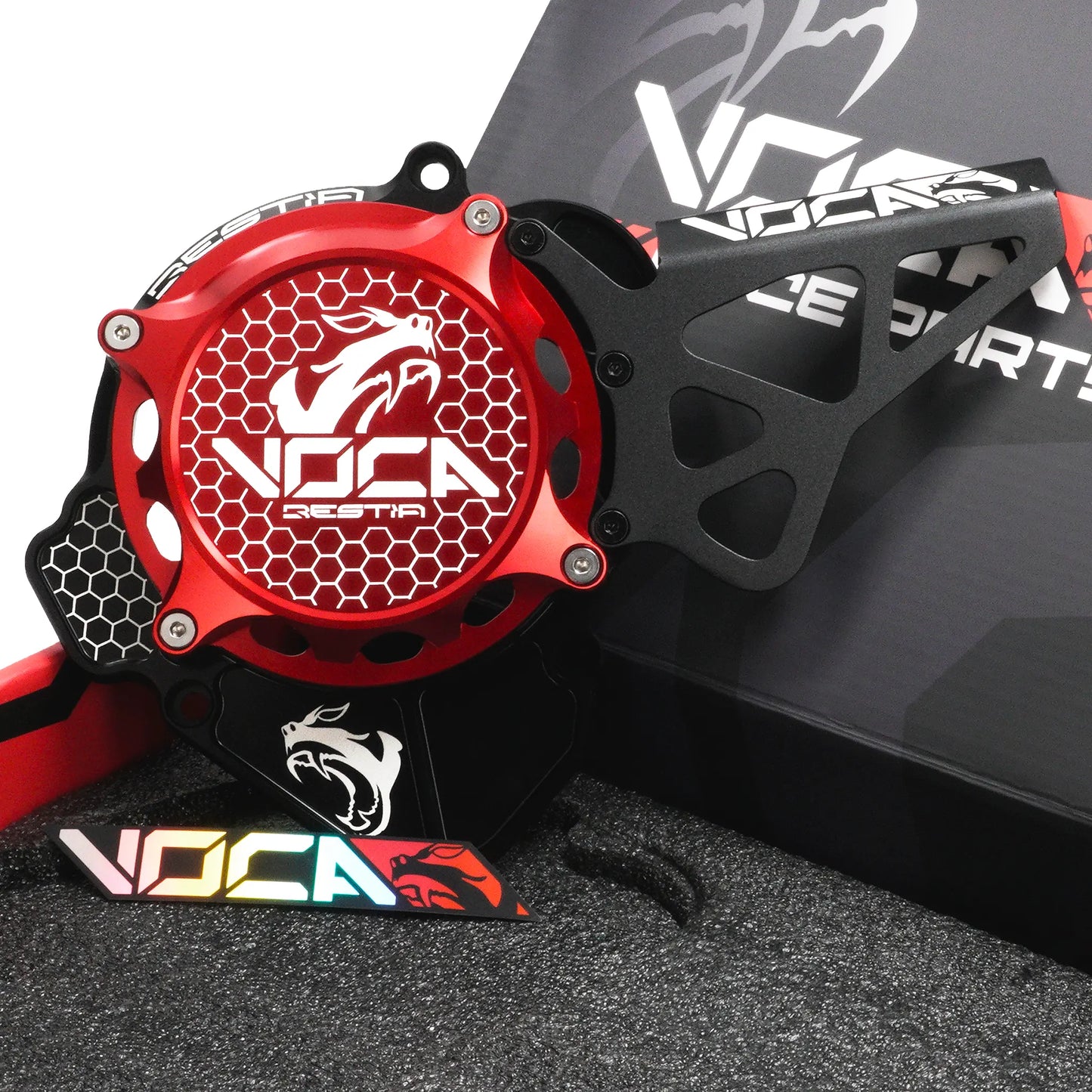 Tapa de encendido completa VOCA CNC Derbi