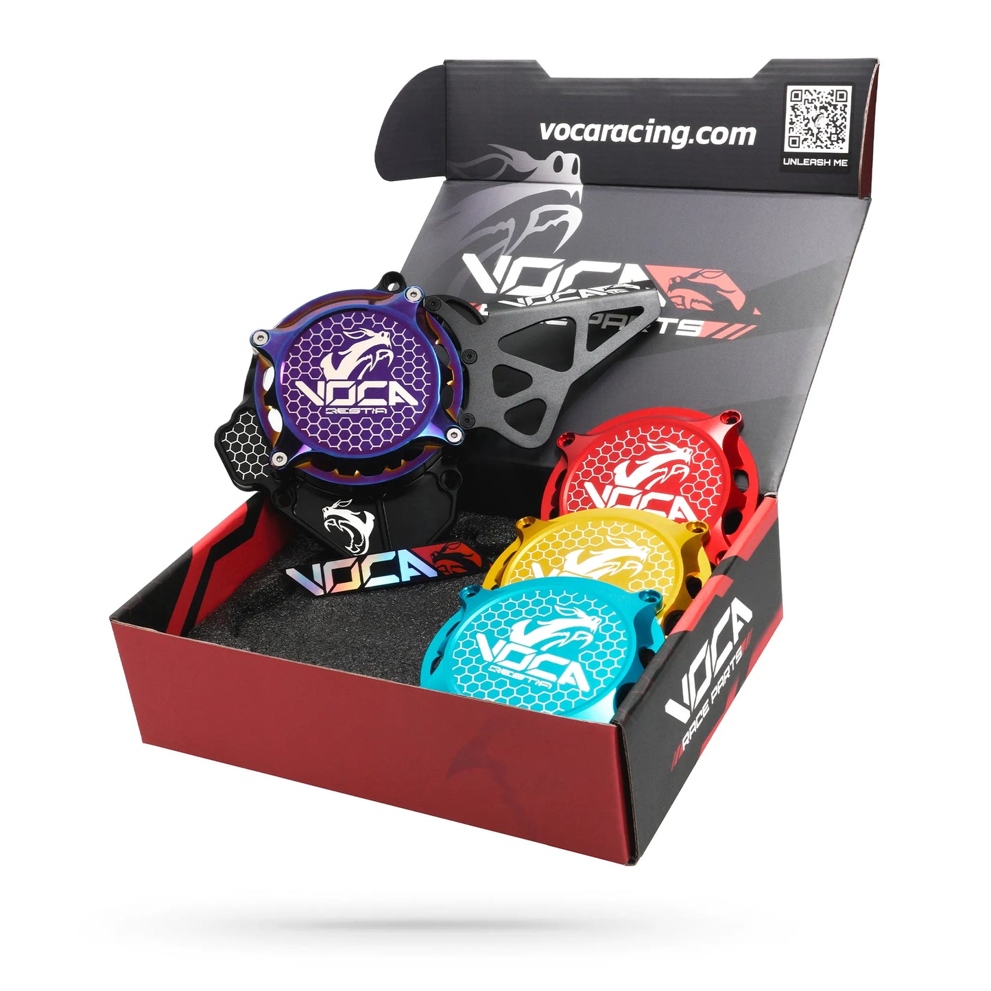 Tapa de encendido completa VOCA CNC Derbi