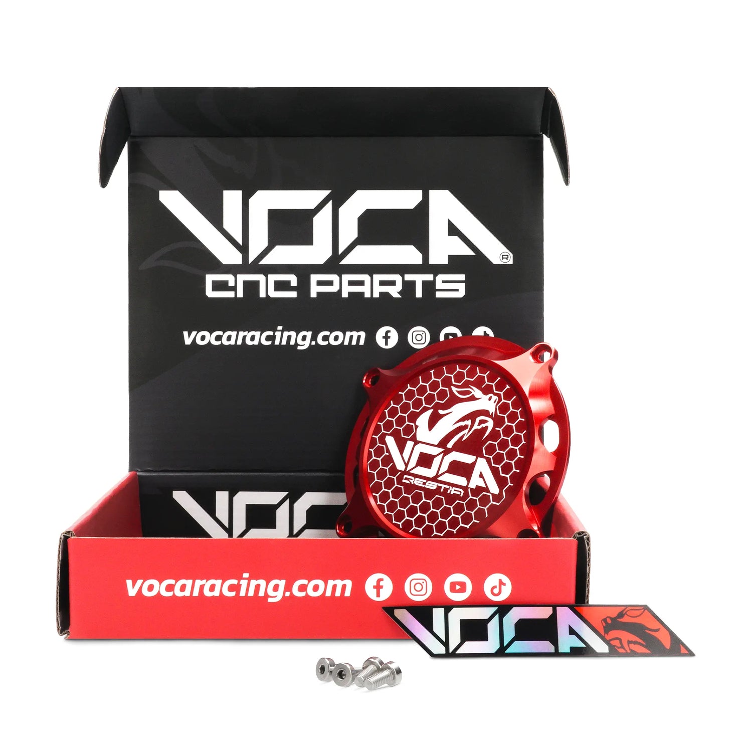 Tapa exterior de encendido VOCA CNC Minarelli AM6 / Derbi