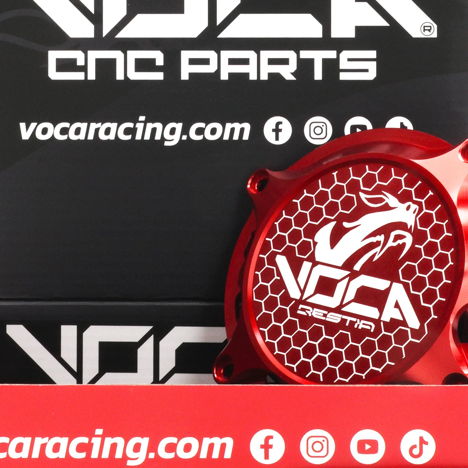 Tapa exterior de encendido VOCA CNC Minarelli AM6 / Derbi