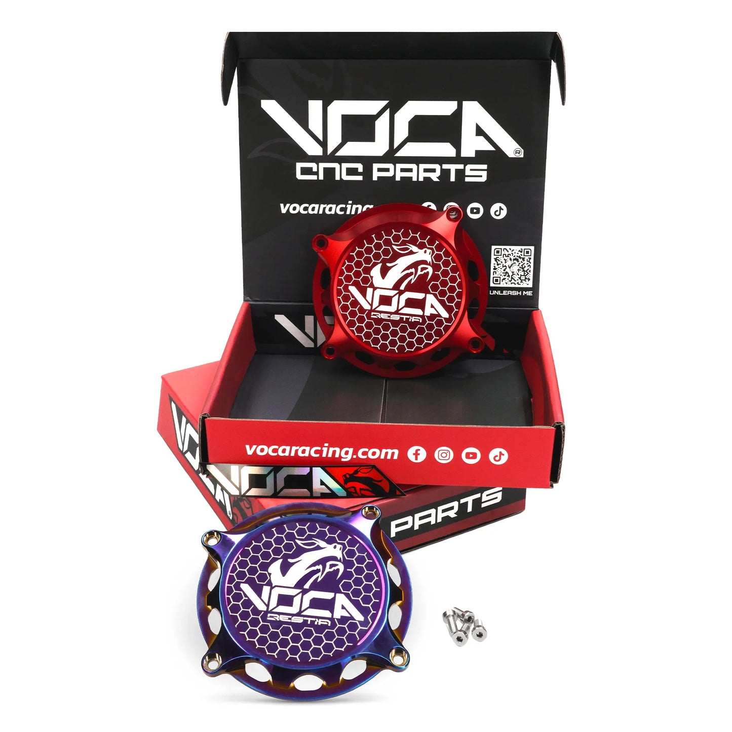 Tapa exterior de encendido VOCA CNC Minarelli AM6 / Derbi