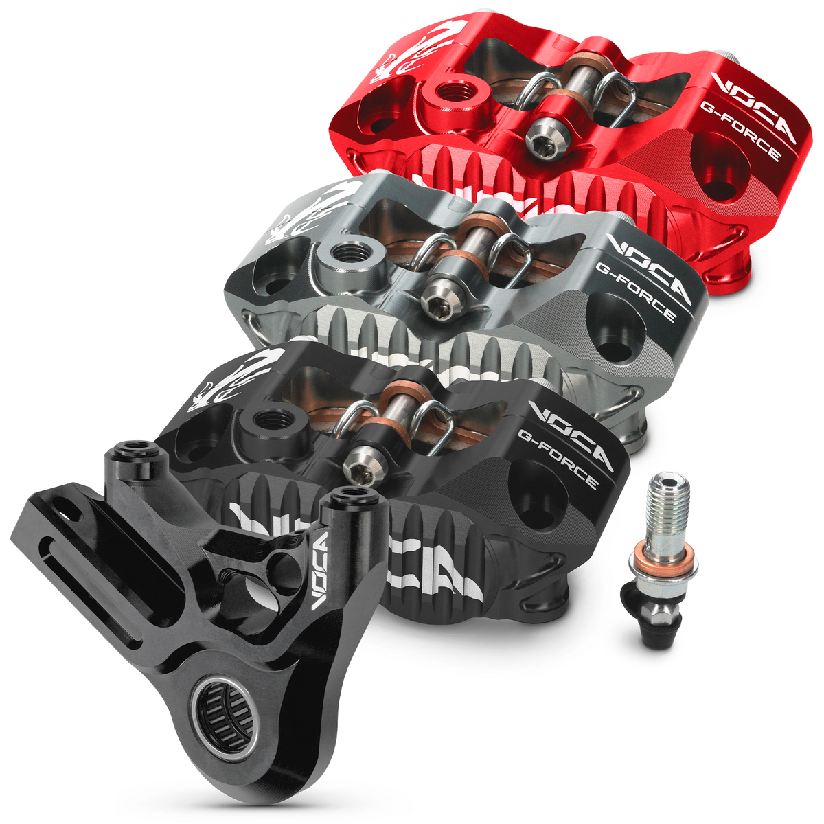 Kit acople + pinza de freno VOCA Racing piaggio Zip d=200mm